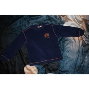 Arizona Jean Co. Navy Blue Fleece Toddler Sweatshirt Size Medium 5/6‎